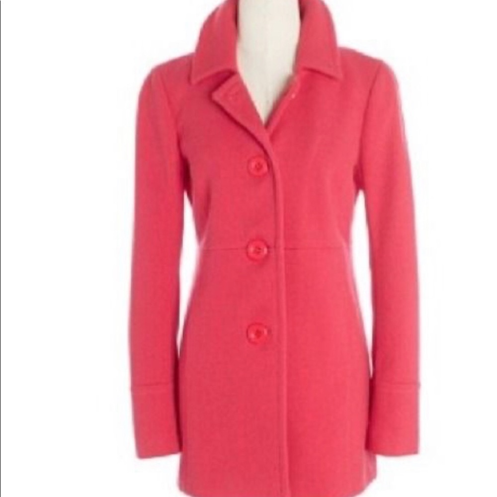 J. Crew Heavy Wool Pique Winter Coat
